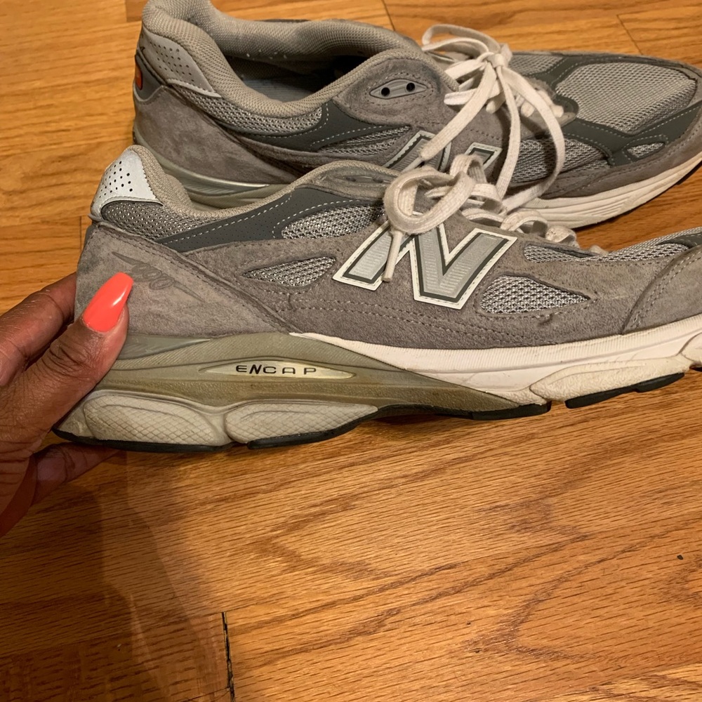 New Balance 990 running shoes!